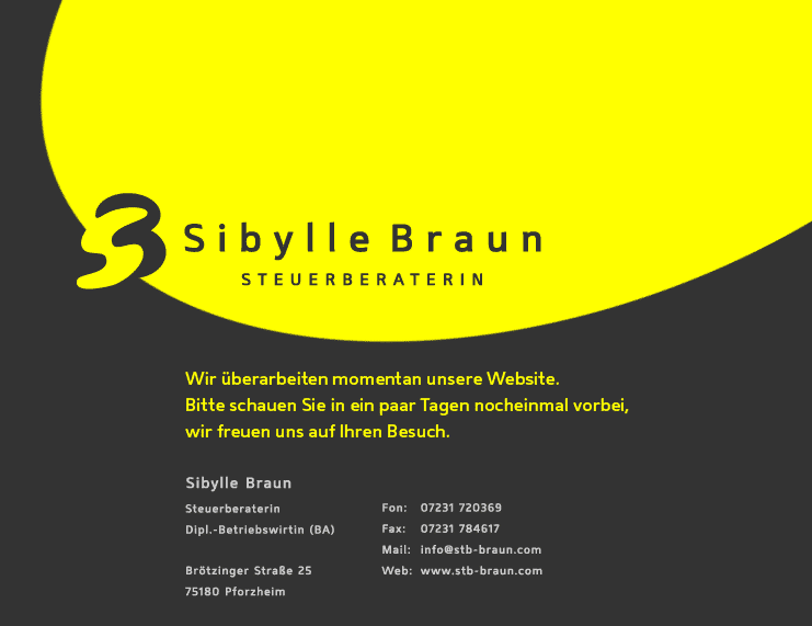 Sibylle Braun - Steuerberaterin, Pforzheim